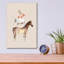 «Horse, Sheep, Pig And Hare» par Svetlana Aleynikova, art mural en verre acrylique-943074112