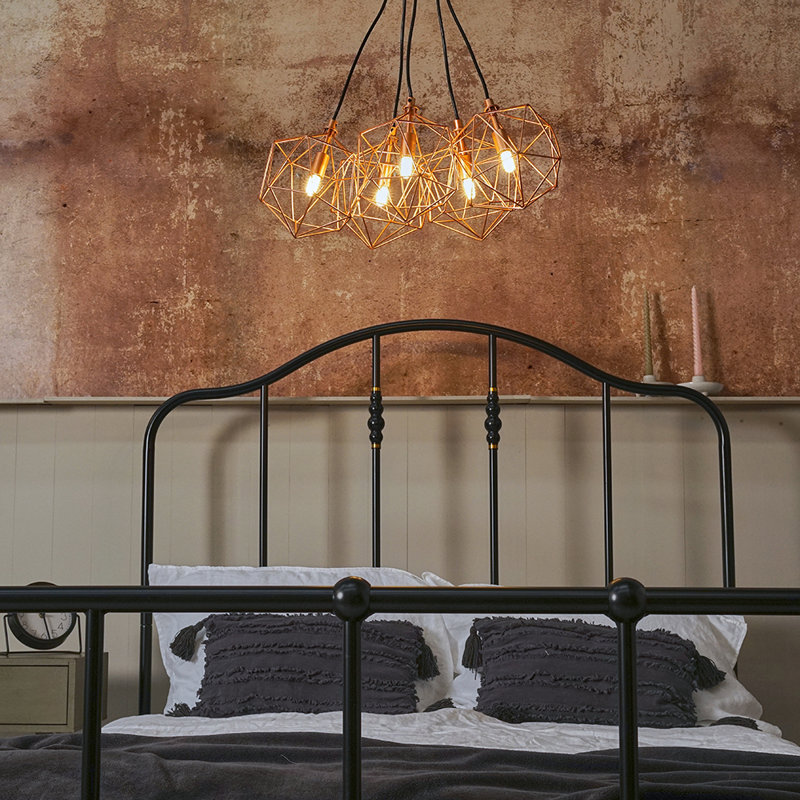 Bludovice 5 - Light Cluster Pendant, Copper