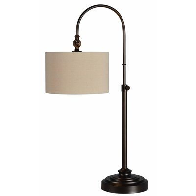 Spiva Oil Rubbed Bronze Arched Table Lamp