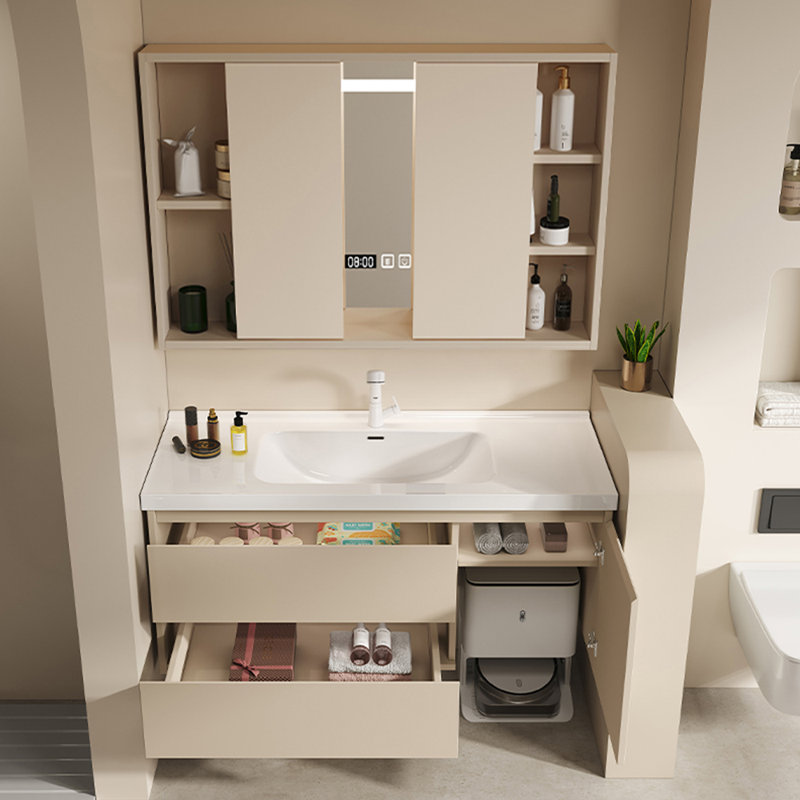 Armoire de salle de bain luxueuse de style minimaliste