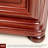 Vintage Brown Basswood Solid Wood Floor Clock Decor