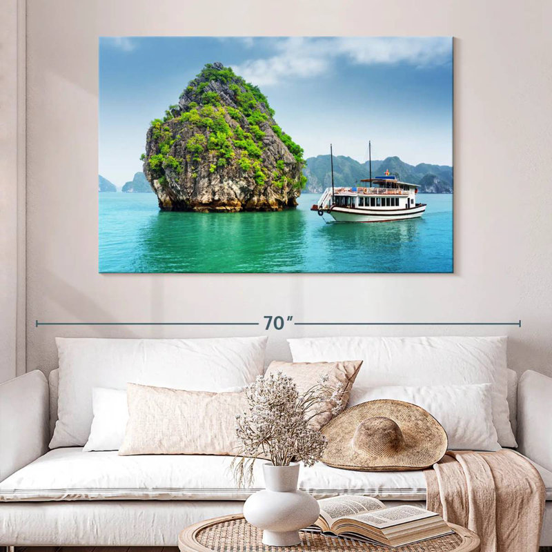 Bateau Mehar Ha Long Bay, H 34 po x l 51 po
