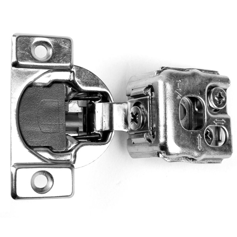 1 1/4 Overlay 60 Pack 105 Degree Soft Close Face Frame Concealed Hinge