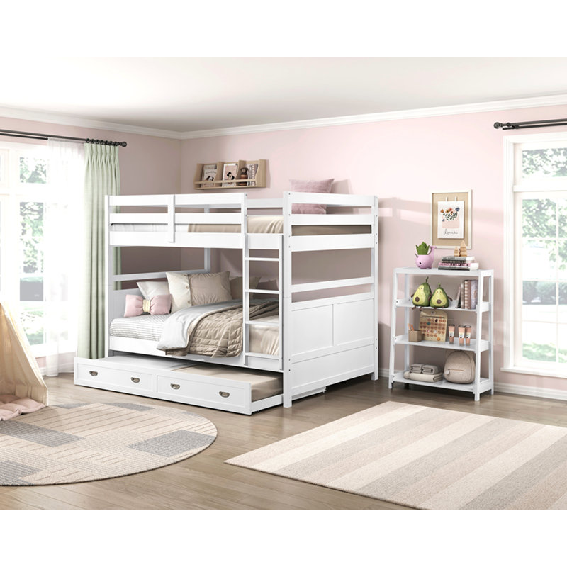 Ensemble de meubles de chambre à coucher 1 pièce (sans lit, seulement avec lit gigogne), Marine