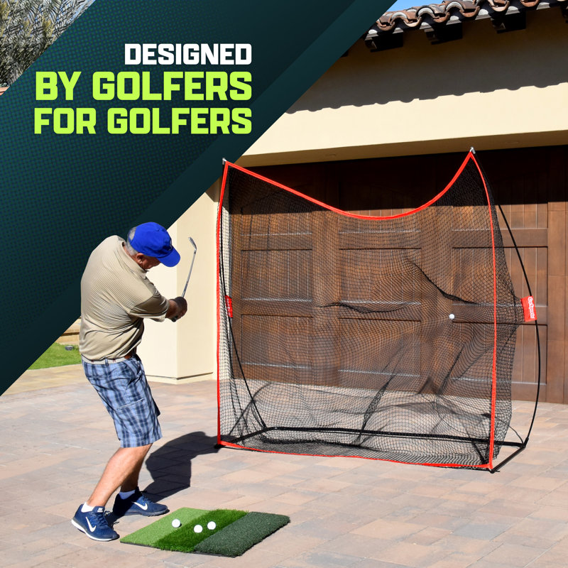 Filet d'entraînement GoSportsGolf, 7 x 7 pi