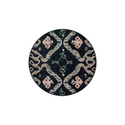 Machine Washable Gray Area Rug