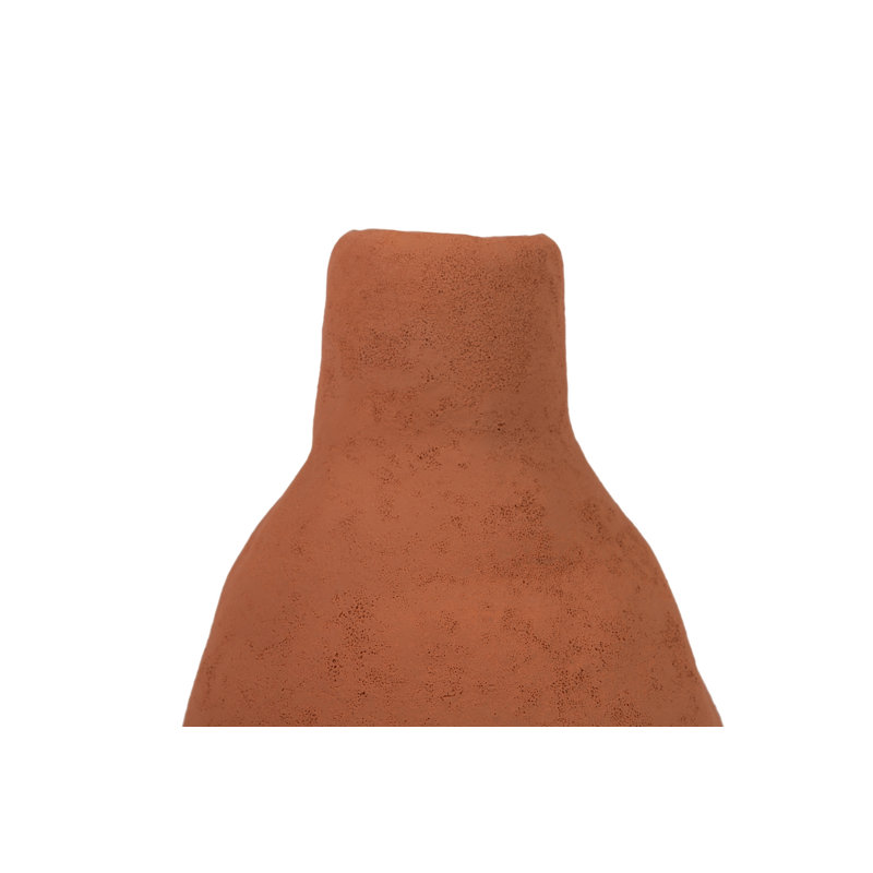 Ceramic Vase 20x20x38 Cm, Red Terracotta
