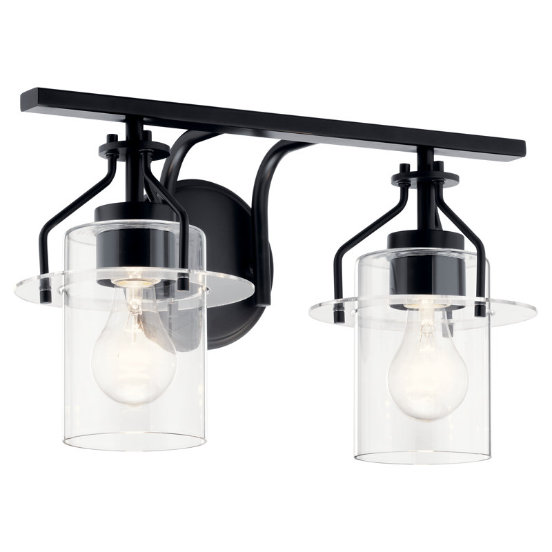 Moncrief 2 - Light Dimmable Vanity Light, Black