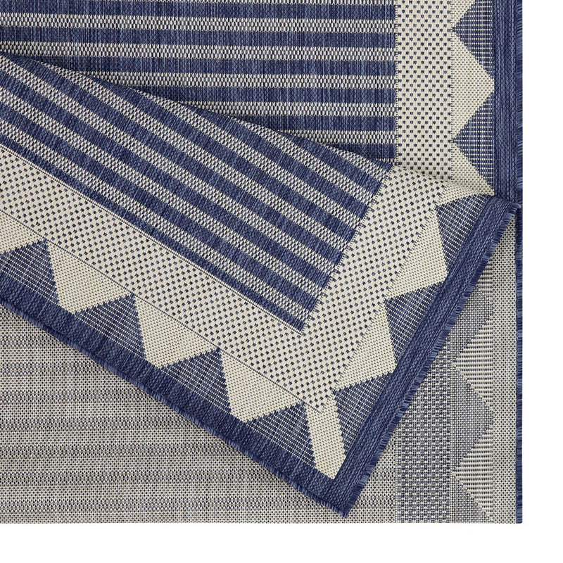 Sunshine Indoor/Outdoor Area Rug, Rectangle 7'10" x 10'3", Blue