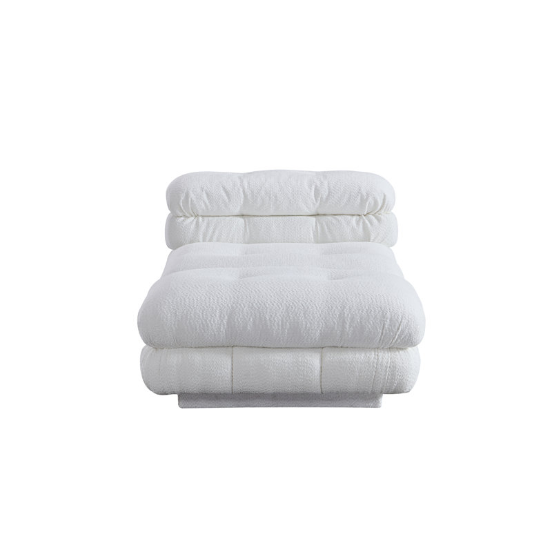 Fauteuil et repose-pieds Lowell