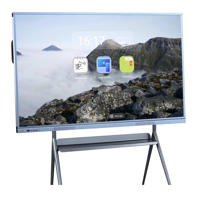 Tableau blanc interactif JYXCN 4K, écran tactile tout-en-un avec système double et partage de nuage Parfait pour la salle de classe, le bureau et les présentations?