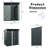 Outdoor 5Ft X 3Ft Metal Storage Shed In Gray, Robust Galvanized Iron Frames, Transparent Panel For , Hinged Door, Simple Diy Assembly Structure And Construction, Plate, Easy Approach-125291628