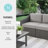 Martha Stewart Bedford Outdoor Modular Rattan Wicker Loveseat With All-Weather Cushions-109713891-109713894