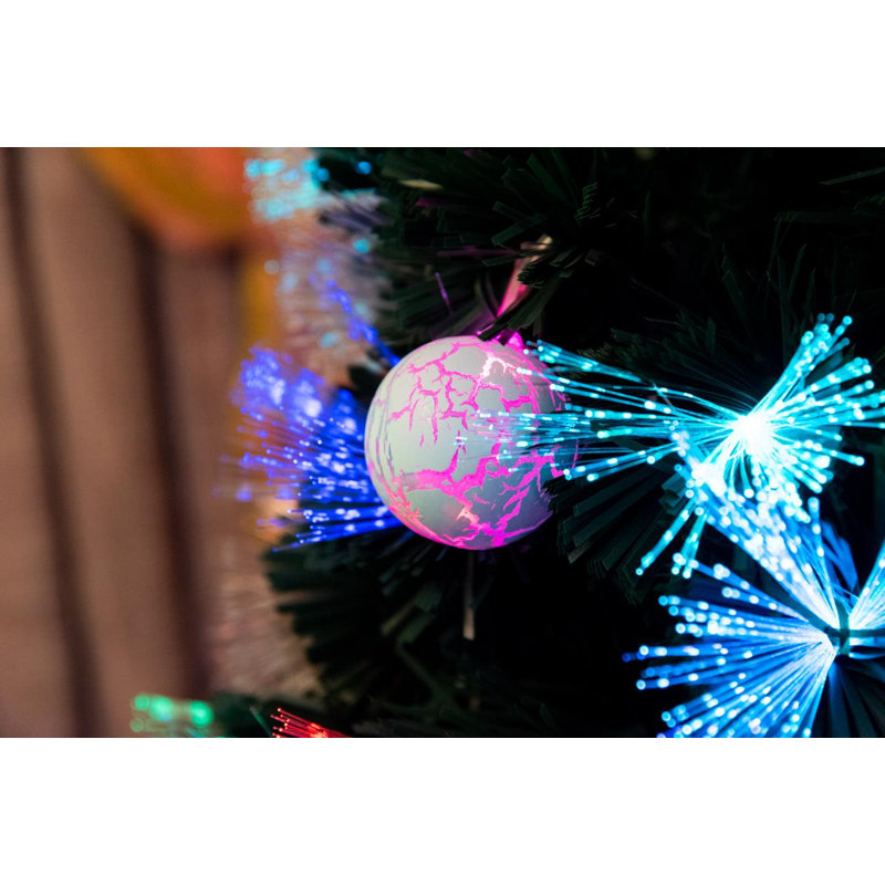 Lighted Artificial Christmas Tree, 4 ft.