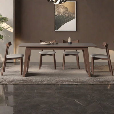 Charming Wabi-sabi Dining Table And Chair