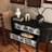Retro Elegant Console Table with 2 Drawers-108954003