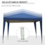 Medberry 3m x 3m Steel Pop-up Gazebo-669427523