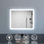 Illuminated Led Bathroom Mirror With Demister | Single Touch Sensor Switch-757025959