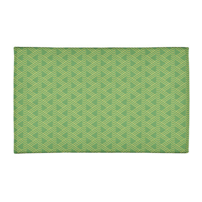 Chenille Geometric Indoor Rug