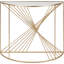 Benazir 100cm Glass Top Console Table