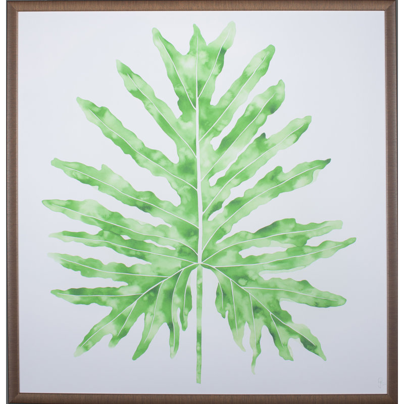 Selloum Verde Print by Jenny Kiker