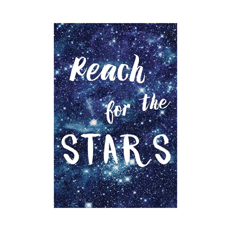 Reach For The Stars by Amanda Murray - Wrapped Canvas Print, 30.48 cm H x 45.72 cm W