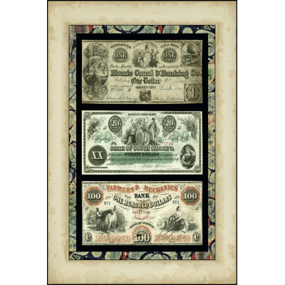 Money Money Money III - Wrapped Canvas Print