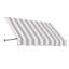 Store fixe Awntech Santa Fe, 316 cm x 112 cm x 91 cm, rayures grises et blanches-111710580-111710590