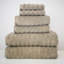 Modern Threads Spa Collection 6-Piece Ultra Soft Quick-Dry 550GSM 100% Combed Cotton Wavy Towel Set-27043337