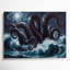 Art mural sur toile tentacules Sci Fi Kraken-1759866989