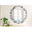 Huldar Glass Flat Wall Mirror