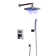 LED  Shower Faucet Set,Modern Shower Faucet System with Handshower and Diverter