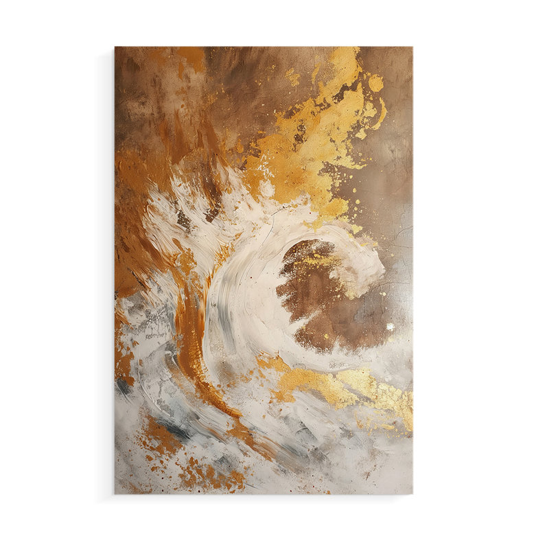 Série ABSTRACT CDXLII - Impression sur toile seulement - NON CADRE, H 60 po x l 40 po