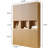 41" Mounted Bathroom Shelf Unit - 6 Cabinets With Doors Oak Grain Texture Plywood Made Waterproof & Functional For Multiple Spaces Storage Cabinet Color Built
