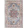 Greear Oriental Navy/Ice Blue/Grass Green Area Rug