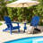 Woking Foldable Outdoor Adirondack Set-585940730