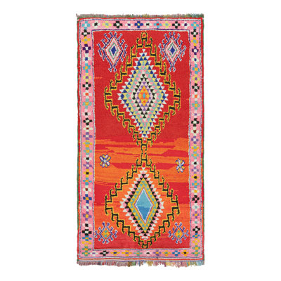 One-of-a-Kind 3'6"x7'3" Hand Knotted Area Rug