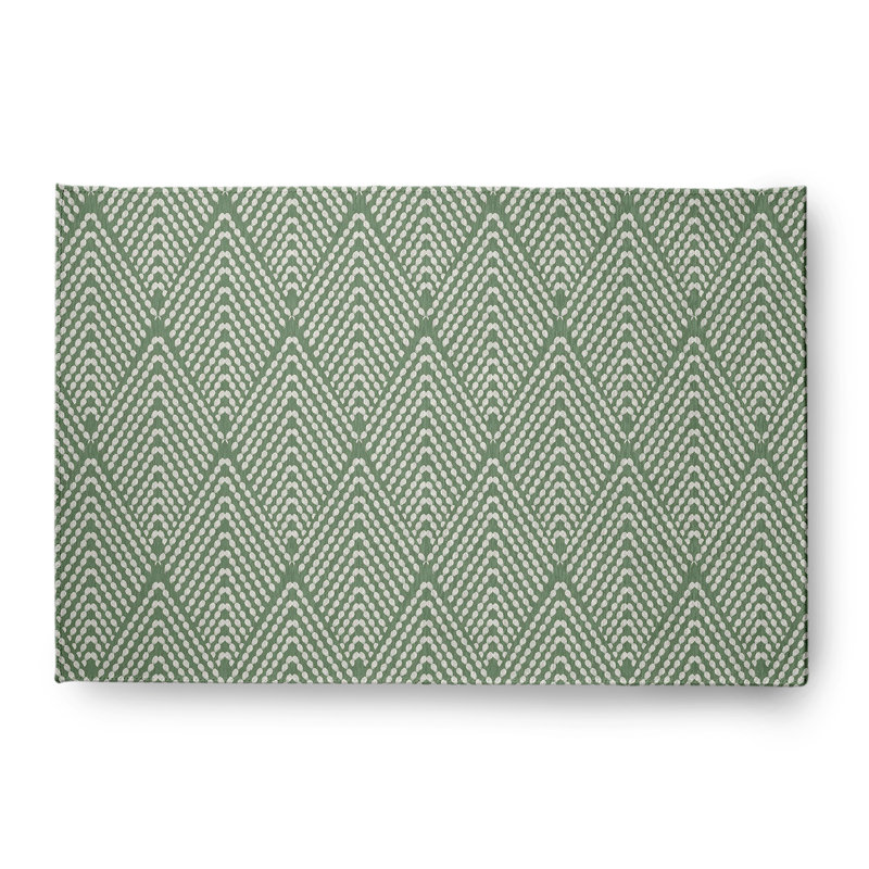 Cynde Chenille Chevron Indoor Rug, Rectangle 4' x 6'