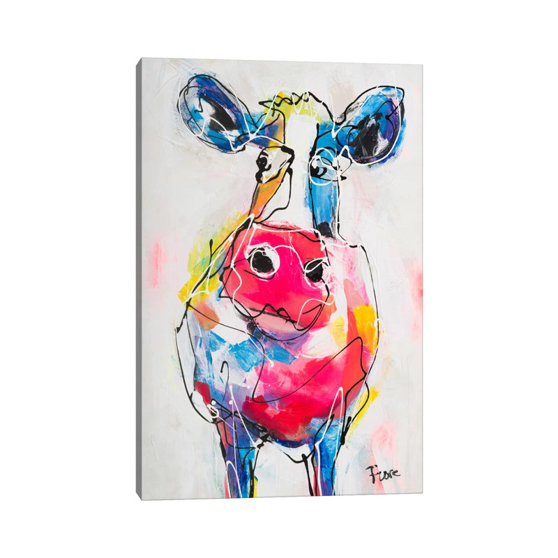 I Don't Know II by Art Fiore - Wrapped Canvas Painting, 20.32 cm H x 30.48 cm W x 1.91 cm D