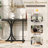 U-Style 59.8'' Wooden Console Table With Oak Veneer Top,Farmhouse Entryway Table With Rubber Wood Slender Curved Legs,Perfect For Living Room,Entryway,Hallway, Dining Spaces.-2014289388