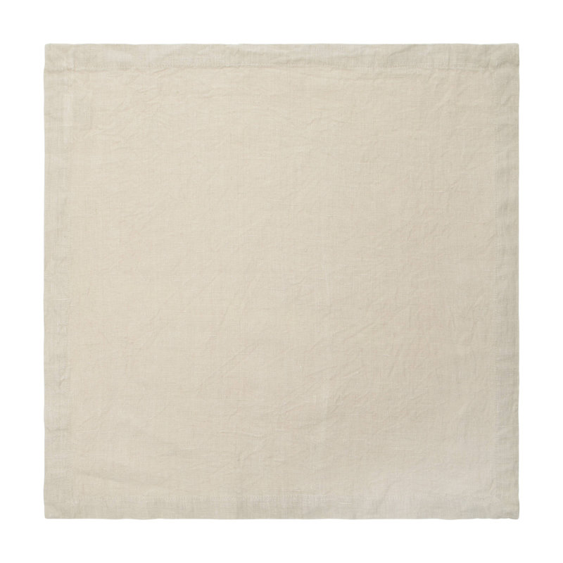 Dalissa Linen Square Napkin, Stone