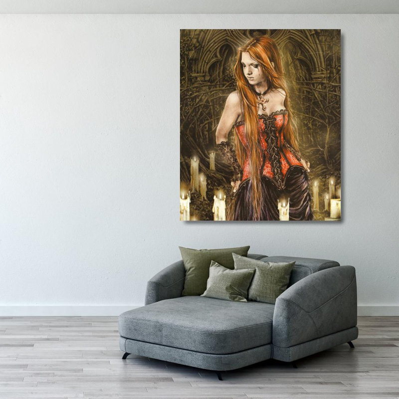 Red Basque, 33" H x 28" W