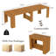 Console de salle à manger Haakon, console extensible de 18 po à 118 po-124434243
