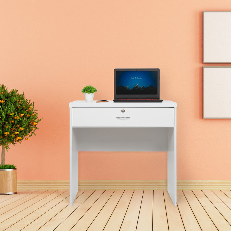 Malkie Computer Desk, White