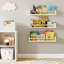 Edney 3 Piece Paulownia Solid Wood Floating Shelf