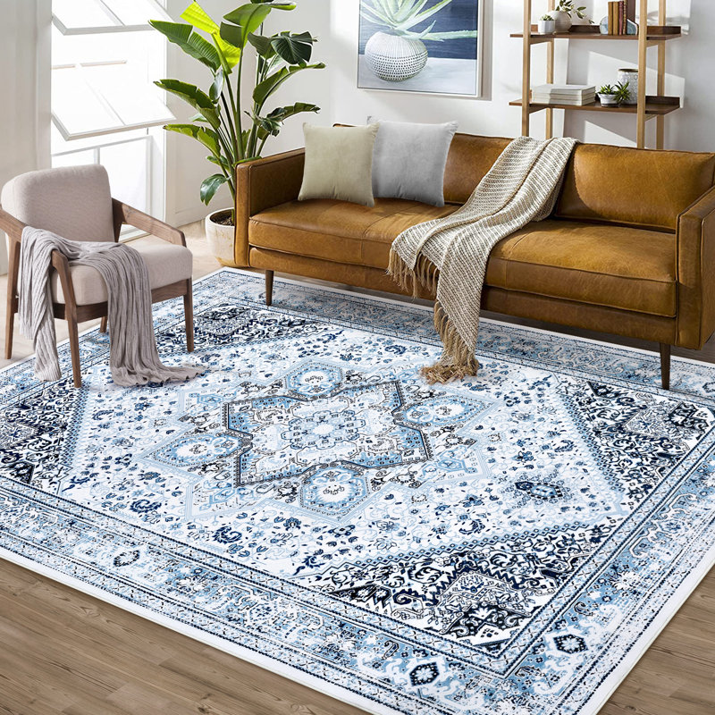Tapis Kimaree avec envers antidérapant, Rectangle 9 pi x 12 pi