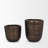 Aivana Large Antiqued Gold Metal Floor Vase-1066276342