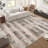 Boho Machine Washable Rug with Rubber Backing for Living Room Modern Non-Slip Dining Room Rug Non-Shedding Faux Wool Rugs for Bedroom Floor Carpet for Office Nursery Playroom-903635123
