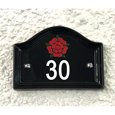 Walsham 16.5cm H Ceramic House Number