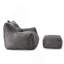 Fauteuil à billes Giant Plush avec accoudoirs et repose-pieds-1730385080